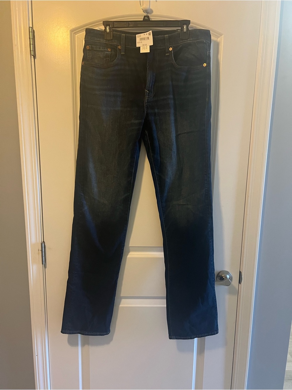 American Eagle Outfitters Men’s Bootcut Jeans - Dark Blue Wash